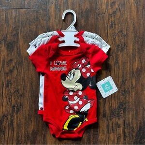 Disney Baby, Minnie Mouse Onesies